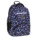 Ars Una: Navy Bloom ergonomischer Schulranzen/Rucksack 27 L