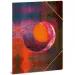 Ars Una: Orange Moon Gummibandmappe A/4