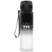 Ars Una: Schwarz-weiße BPA-freie Farbverlauf-Trinkflasche 600 ml