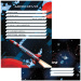 Ars Una: Space Explorer, 10-teiliges Einladungskarten-Set mit Umschlägen