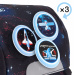 Ars Una: Space Explorer Easy-Pack Schultasche, Rucksack 27x38x18 cm