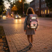 Ars Una: Think Pink Easy-Pack Schultasche, Rucksack 27x38x18 cm