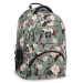 Ars Una: blumengrüner ergonomischer Schulrucksack, 27 l