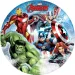 Avengers 8-teiliges Pappteller-Set 23cm