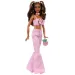 Barbie: Trendige Freundinnen-Puppe im Kleid mit Rosenmuster – Mattel