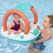Bestway: Baby-Boot mit Wal-Motiv und Sonnendach 84 x 67 cm