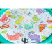 Bestway: Planschbecken mit Wassersprühfunktion, Dino-Motiv, 122 cm