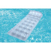 Bestway: silberfarbene transparente Gummiluftmatratze 175 x 63 x 26 cm