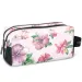 Botanical Mallow Reißverschluss-Kosmetiktasche 25x13x13cm