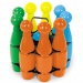 Bowling-Set mit 9 Kegeln und 2 Kugeln, 25 cm