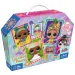 Bunte L.O.L Puppen 70-teiliges Glitzerpuzzle - Trefl
