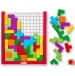 Buntes Holz-Tetris-Puzzle-Spiel - Woodyland