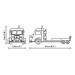 COBI: Citroën Type H Autotransporter &amp; 2CV Type AZ Auto-Bauset (24627)
