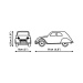 COBI: Citroën Type H Autotransporter &amp; 2CV Type AZ Auto-Bauset (24627)