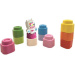 Clemmy: Bunte, weiche Bausteine mit Einhornfigur, 10-teiliges Set - Clementoni