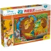 Der König der Löwen 2-in-1 24-teiliges Puzzle und Malbuch 50x35cm – Lisciani