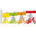 Dino Sport blau-weiß-rot Kinderfahrrad, Größe 10 – Dino Bikes
