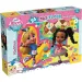 Disney Alice im Wunderland 2-in-1 Maxi-Puzzle mit 24 Teilen und Malbuch 70x50cm – Lisciani