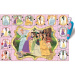 Disney-Prinzessinnen interaktives 24-teiliges Bodenpuzzle - Clementoni