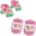 Disney-Prinzessinnen rosa Rollschuhe mit Schutzausrüstung in den Größen 22–29 - Mondo Toys