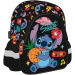Disney Stitch Aloha schwarzer Kindergarten-Rucksack 29 x 22 x 9 cm
