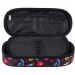 Disney Stitch Aloha schwarzes ovales Federmäppchen PC01 23 x 9,5 x 6 cm