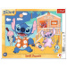 Disney Stitch am Strand – 25-teiliges gerahmtes Puzzle - Trefl