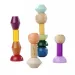 Eichhorn: Montessori-Holzturm Bausteine – Kreatives Balancierspiel - Simba Toys