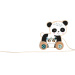 Eichhorn: Panda-Ziehspielzeug aus Holz mit Rädern - Simba Toys
