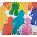 Einkaufstasche mit LEGO® Minifiguren-Muster