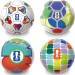 FIFA‑Fußball‑Weltmeisterschaft 2026 Mini‑Gummiball 14 cm 1 Stück - Mondo Toys