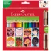 Faber-Castell: 24+3-teiliges Farbstift-Set