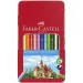 Faber-Castell: Buntstift-Set 12er-Set in Metalldose