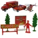 Feuerwehr-Team: Feuerwehr-Spielzeugauto-Set mit Zubehör
