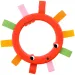 Fisher-Price: Fröhlicher Oktopus-Beißring mit Tiermotiven - Mattel