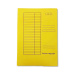 Gelbe A4-Mappe mit Gummibandverschluss, 230 g
