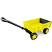 Gelber Handwagen mit 60 kg Tragkraft - Wader