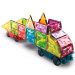 Geomag: Magnetic Tiles Gems – Fahrzeuge, magnetische Bausteine, 24-teiliges Set