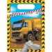 Geschenktasche mit Baumaschinenmuster, 6er-Set