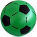 Gummiball mit Fußballmuster, 22 cm, in verschiedenen Farben
