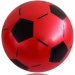 Gummiball mit Fußballmuster, 22 cm, in verschiedenen Farben