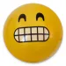 Gummiball mit Smiley-Muster in verschiedenen Varianten, 23 cm