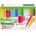 ICO: Antibakterielle bunte 24-teilige Filzstift-Set
