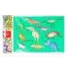 ICO: Koh-I-Noor Zeichenschablone mit Dinosauriern