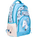 ICO: LizzySuli Wild Beauty Sport Club Active+ ergonomischer 27-Liter-Schulranzen/Rucksack mit Pferdemotiv