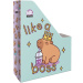 ICO: Lizzysuli Lollipop Capybara – Karton-Dokumentenmappe mit Capybara-Motiv, A4
