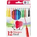 ICO: SÜNI 300 farbige Filzstift-Set 12 Stück