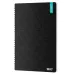 ICO: Student Premium Black Spiralheft A/4 kariert 100 Blatt