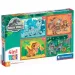 Jurassic World 4-in-1 12-16-20-24-teiliges Puzzle - Clementoni