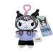 Kuromi Plüsch-Taschenanhänger, 12 cm